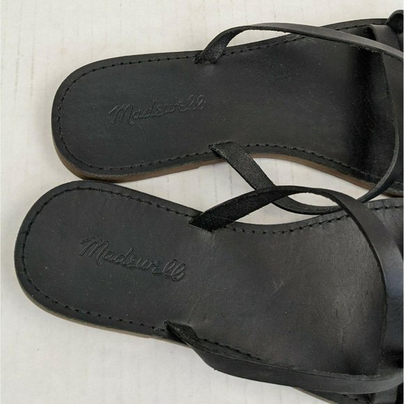 Madewell The Boardwalk Skinny Strap Slide Sandal B - Picture 3 of 3